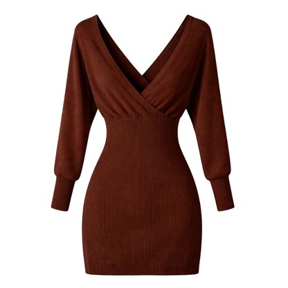Vestido Escote Cruzado