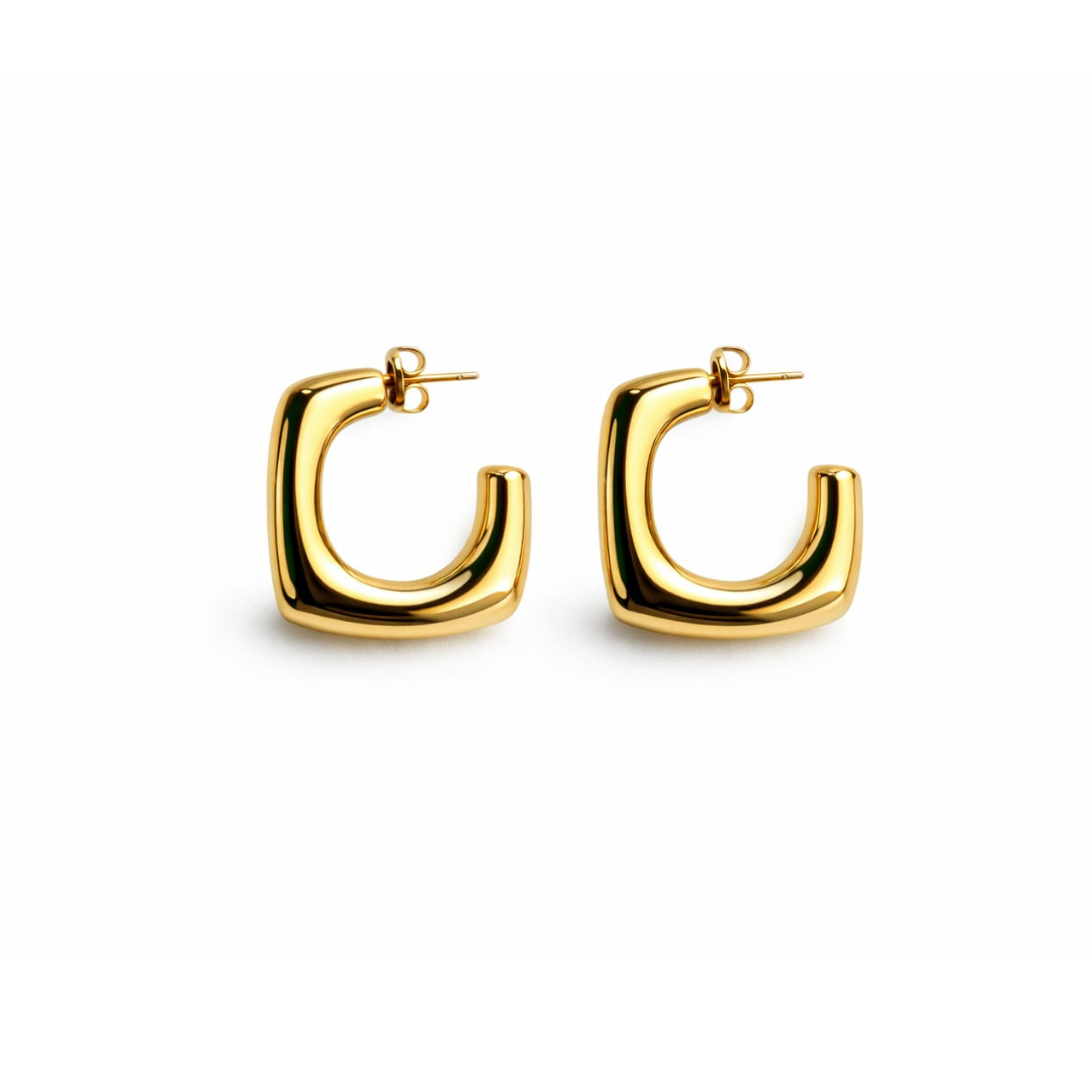 Pendientes Cuadrados