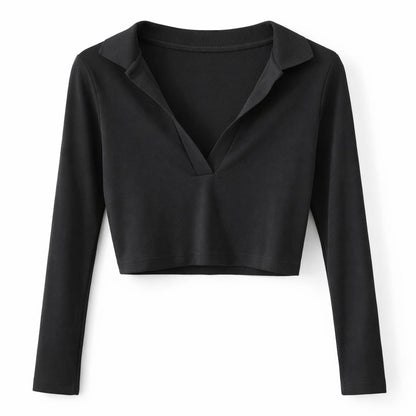 Top Fit Cuello Camisa