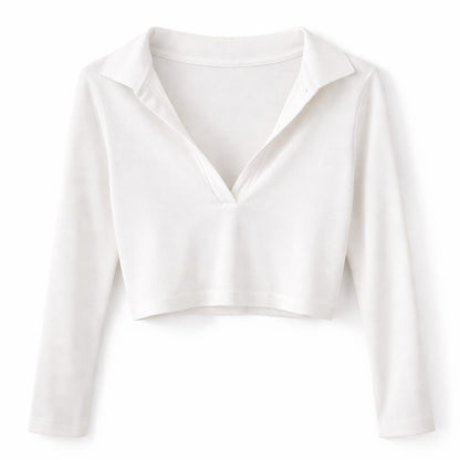 Top Fit Cuello Camisa