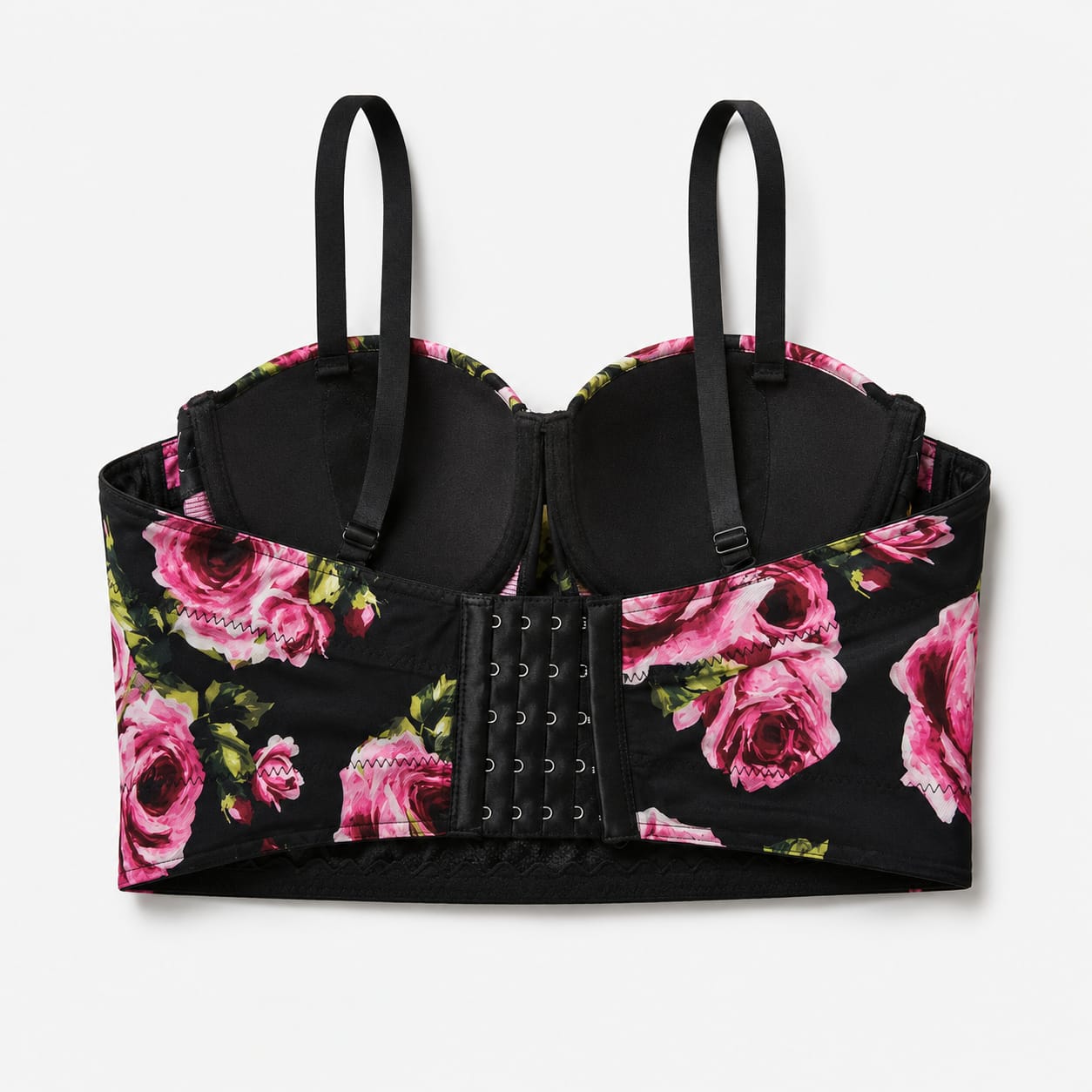 Corsé Rose Noir